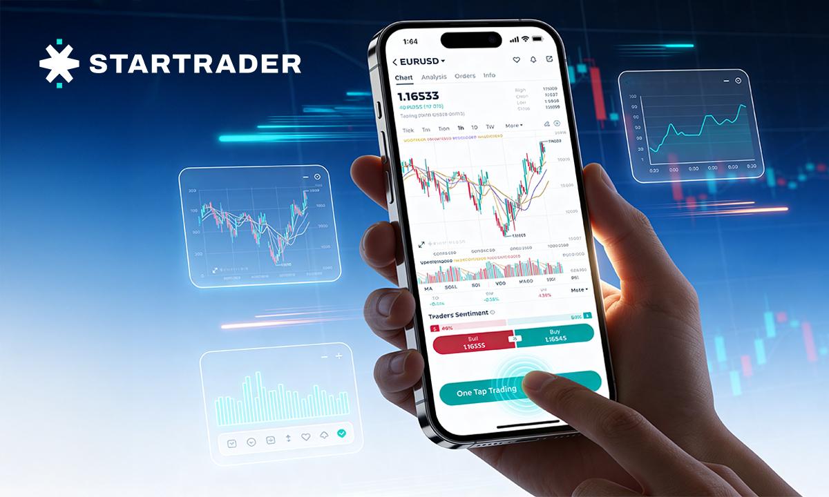 STARTRADER App Introduces One-Tap Trading and Mobile Platform Enhancements