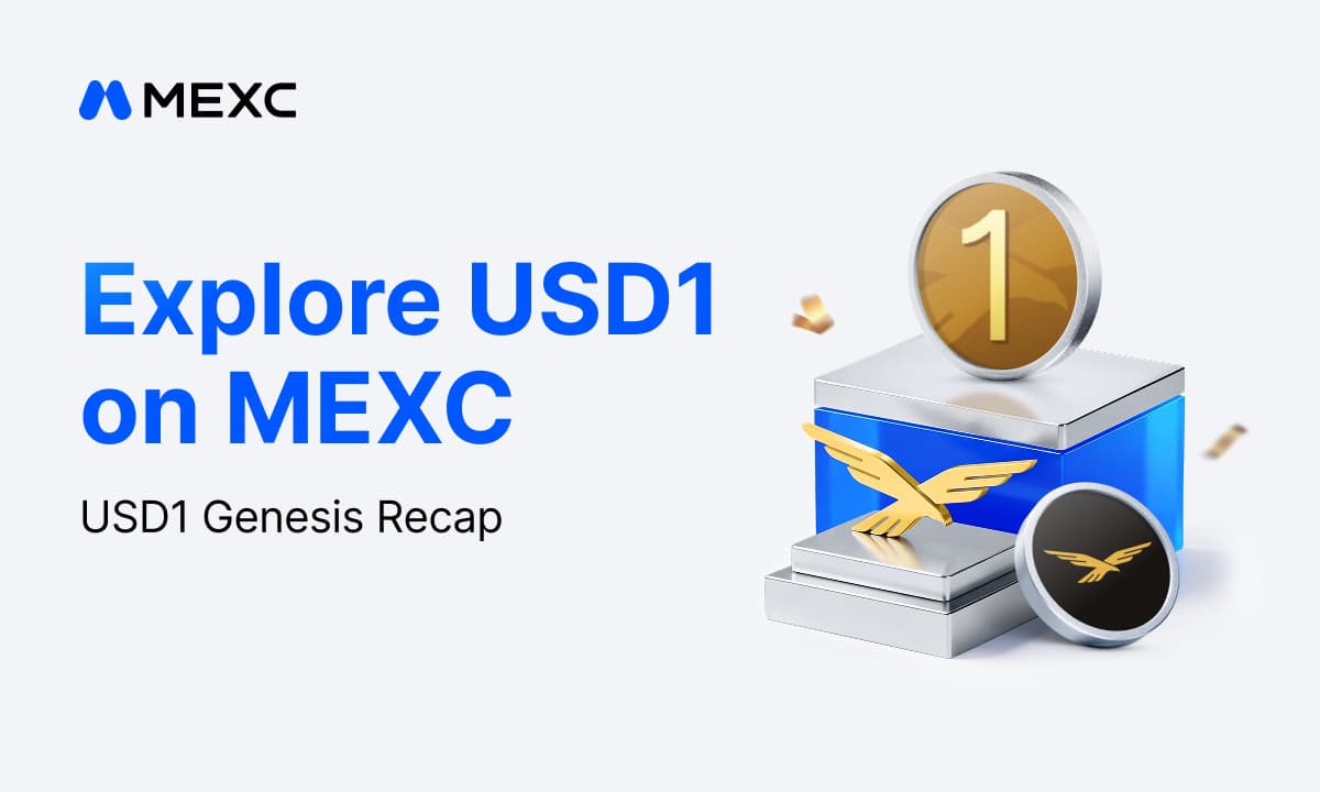 MEXC's First USD1 Event Concludes with Over 160K Participants & $2.4 Billion in Futures Trading Volume