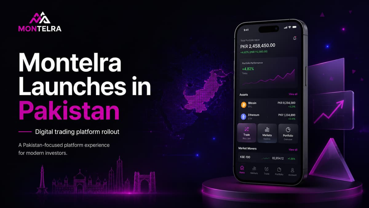 Montelra Announces the Launch of Its Trading Platform in Pakistan