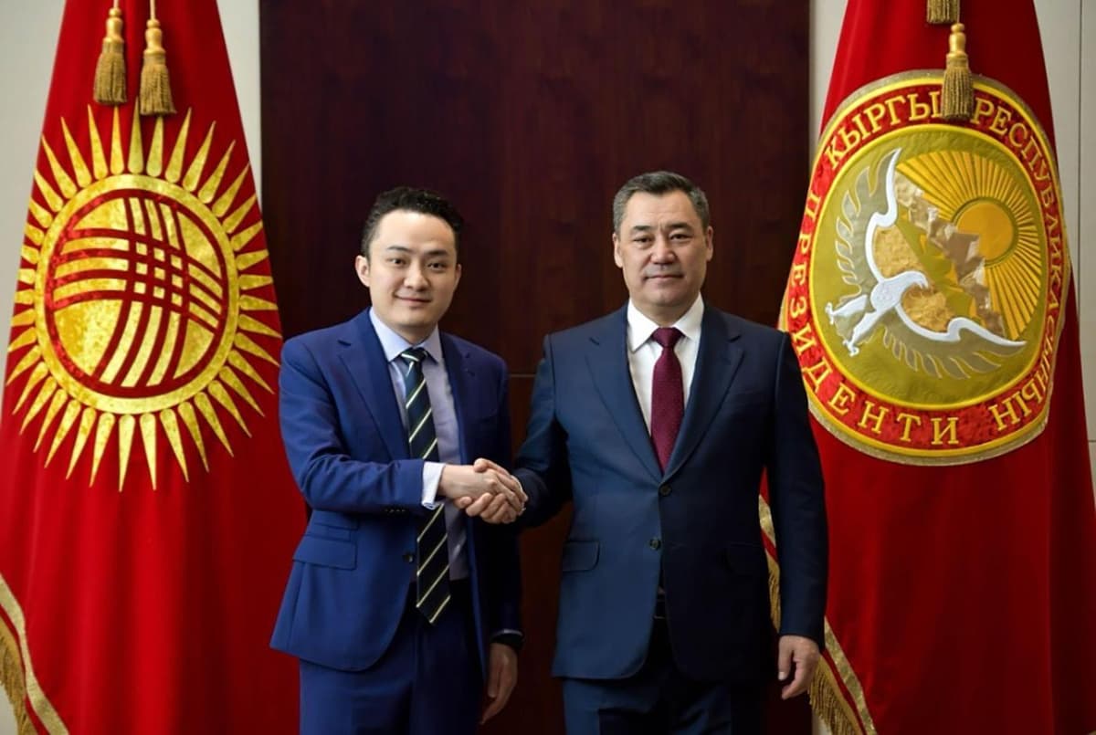 Justin Sun Presents Proposals to President Japarov to Advance Kyrgyzstan’s Vision as a Web3, AI Innovation Hub