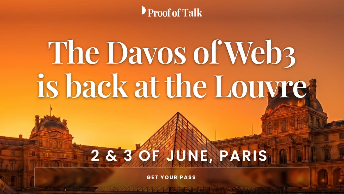 Proof of Talk Returns to the Louvre With 100+ C-Level Speakers Representing $18 Trillion in AUM