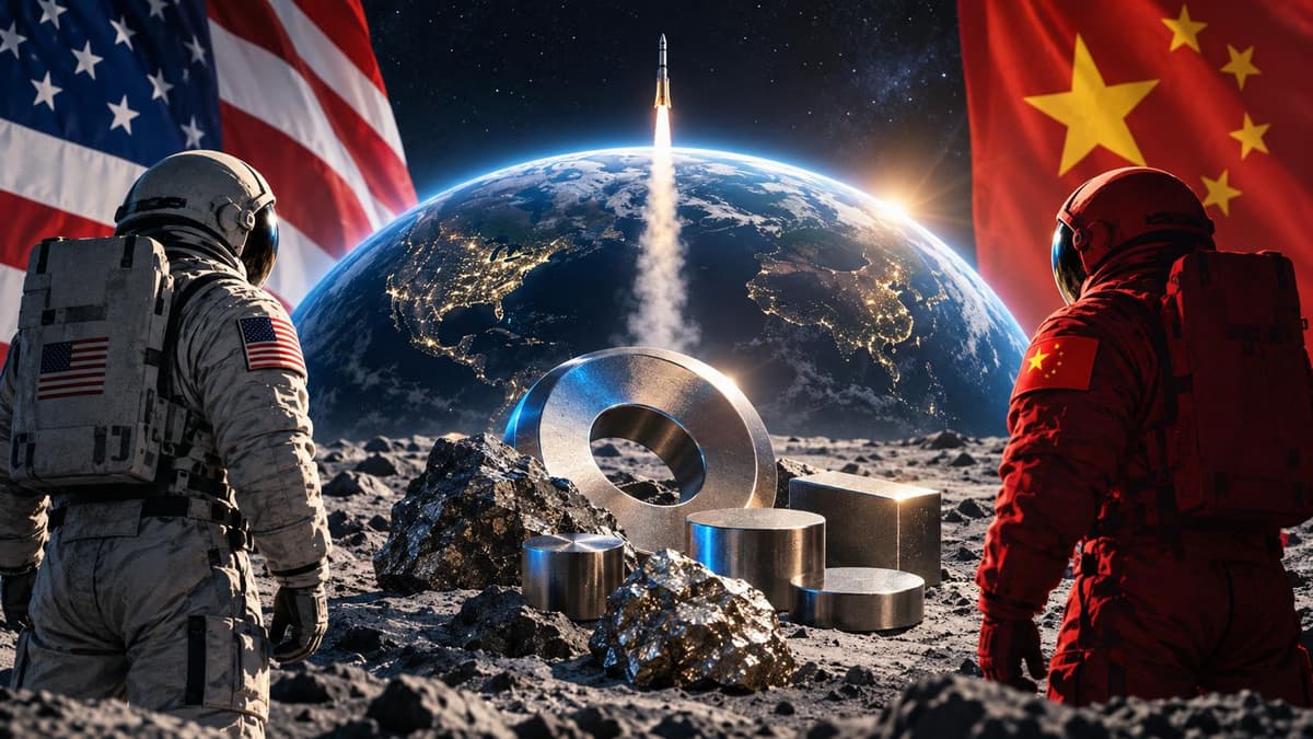The New Space Race Runs on Magnets. America Still Can't Make Enough (Nasdaq: EMAT)