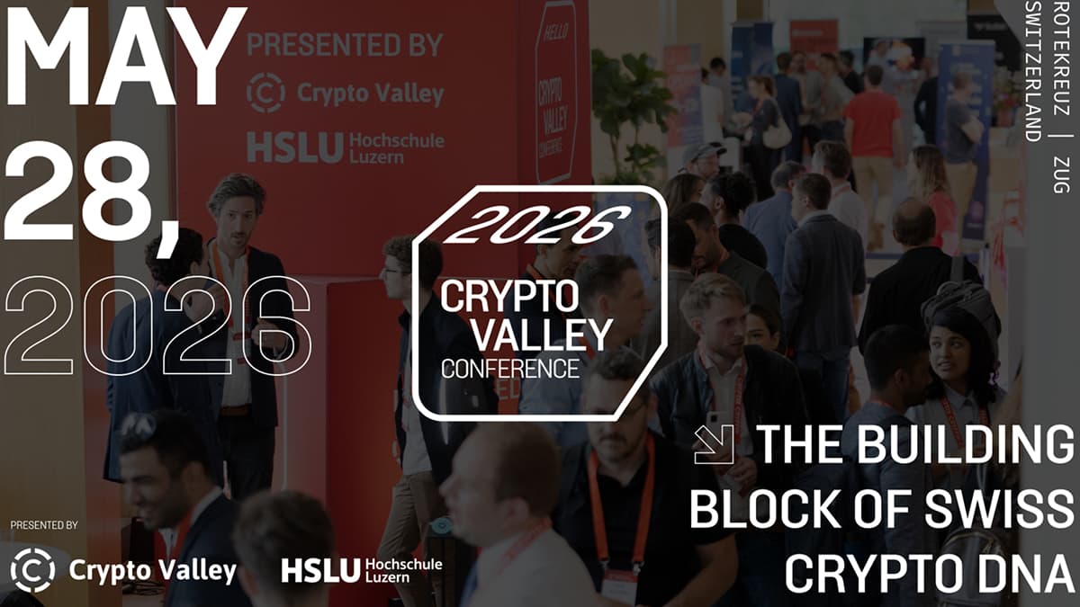 Crypto Valley Conference Brings Europe’s Most Influential Blockchain & Digital Asset Leaders to Zug on May 28