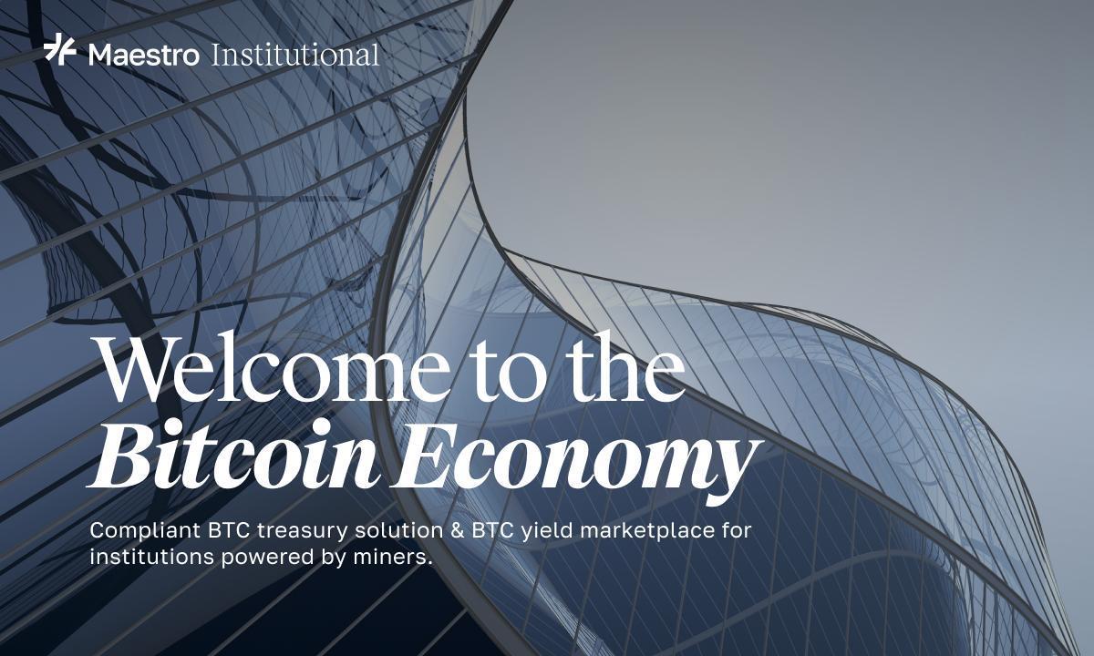 Maestro Launches Institutional Platform to Unlock Bitcoin-Native Capital Markets